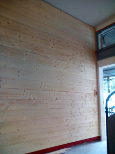 Photo de galerie - Mur en lambris