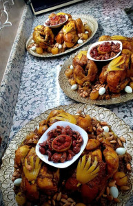 Photo de galerie - Poules avec daghmira