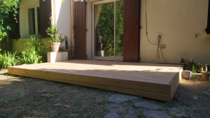 Photo de galerie - Terrasse en Douglas 10 m2