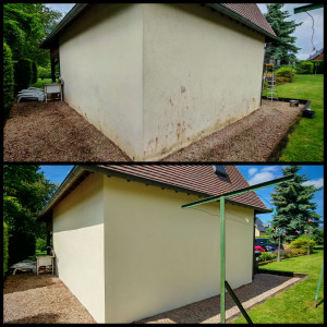 Photo de galerie - Rénovation d'un mur en crépi.