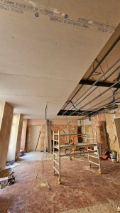 Photo de galerie - Posé de faux plafond ba13