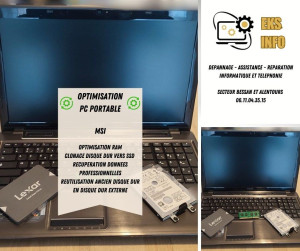 Photo de galerie - Optimisation ordinateur portable