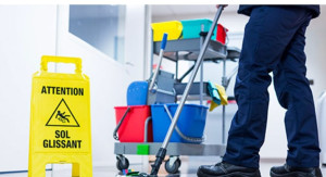 Photo de galerie - Préparation - nettoyage de salle