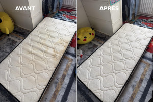 Photo de galerie - Nettoyage matelas 1 place