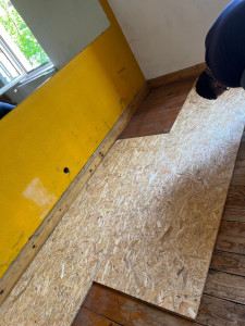 Photo de galerie - Pose de parquet - Revêtement de sol