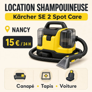 Photo de galerie - Shampouineuse