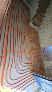 Photo de galerie - Plancher chauffant