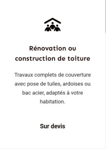 Photo de galerie - Couverture - Toiture