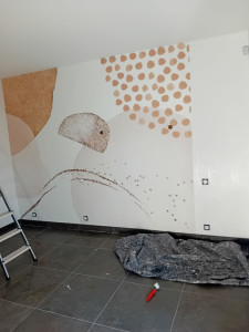 Photo de galerie - Peinture - Tapisserie