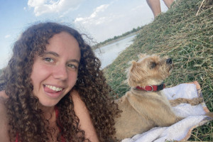 Photo de galerie - Petite baignade et bronzette avec Lady !