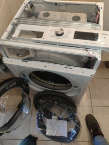 Photo de galerie - Remplacement de joint hublot lave-linge 