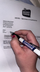 Photo de galerie - Devis signé 