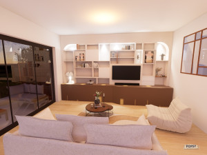 Photo de galerie - Meuble sur mesure en mdf