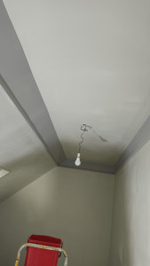 Photo de galerie - Réalisation peinture chambre.
