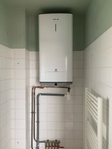 Photo de galerie - Changement ballon eau chaude et modification de cuivre 