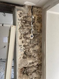 Photo de galerie - Préparation avant Enduit + liège