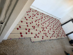 Photo de galerie - Début  du carrelage 