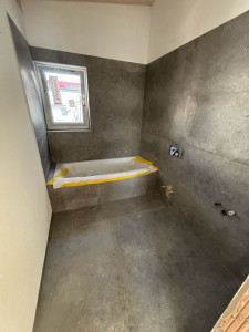 Photo de galerie - Pose carrelage sols et murs 60x120