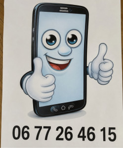 Photo de galerie - N hésitez pas à me téléphone cela n engage à rien 