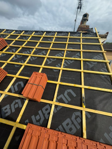 Photo de galerie - Changement de couverture complet charpente 