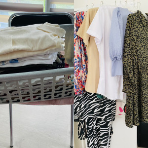 Photo de galerie - Panier de linge repassé