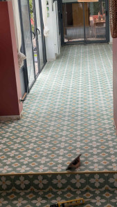 Photo de galerie - Réalisation d’une maison en carreaux de ciment 20x20