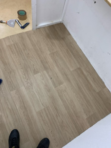 Photo de galerie - Pose de parquet - Revêtement de sol