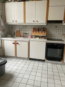 Photo de galerie - Cuisine après rangement et nettoyage.