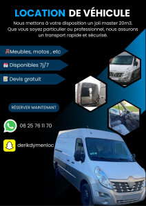 Photo de galerie - Déménagement et location de véhicule utilitaire 