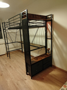 Photo de galerie - Lit en fer.