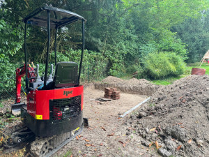 Photo de galerie - Décaissement pour création d’un preau