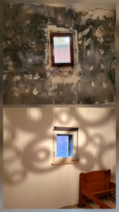 Photo de galerie - Isolation, placoplatre, enduit, peinture et pose d'une petite menuiserie.