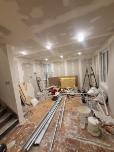 Photo de galerie - Plâtrerie - Murs - Plafonds