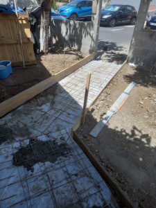 Photo de galerie - La charpente pour le terrassement