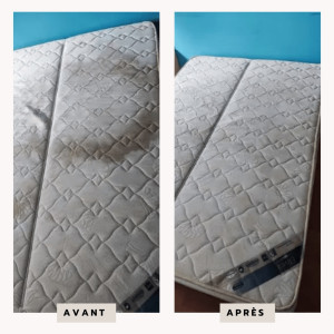 Photo de galerie - Nettoyage matelas en profondeur avec injecteur extracteur professionnel 
