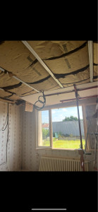 Photo de galerie - Saigné + passage des gaine 