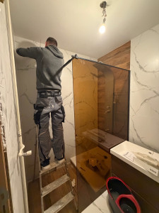 Photo de galerie -  Installation VMC, suite installation de la douche