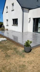 Photo de galerie - Terrasse carrelage