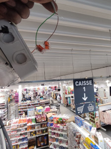Photo de galerie - Dépannage Éclairage dans un supermarché 