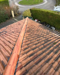 Photo de galerie - Nettoyage toiture 