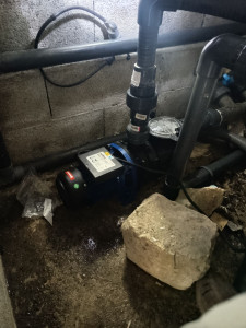 Photo de galerie - Installation et modifications des tuyaux PVC pompe de piscine avec mise en service 