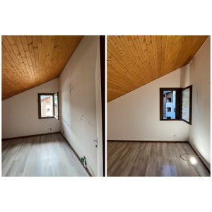 Photo de galerie - Réparation des murs après le retrait des papiers peints 