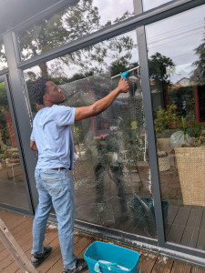 Photo de galerie - Lavage de vitres 
