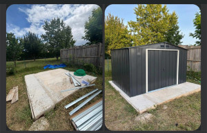 Photo de galerie - Montage de cabanon