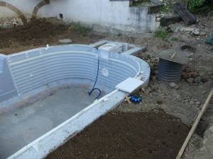 Photo de galerie - Construction d'une piscine