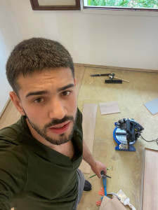 Photo de galerie - Pose parquet 