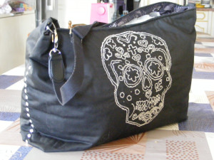 Photo de galerie - Confection du sac à main plus broderie au point de croix