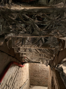 Photo de galerie - Isolation escalier de cave 