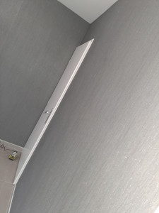 Photo de galerie - Pose tapisserie pailletée 