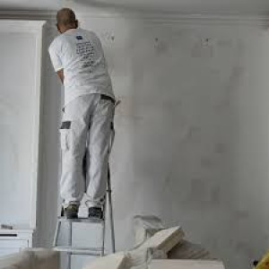 Photo de galerie - Peinture, ratissage, pose parquet, enduit, pose toile de verre, pose papier peint, pose bandes